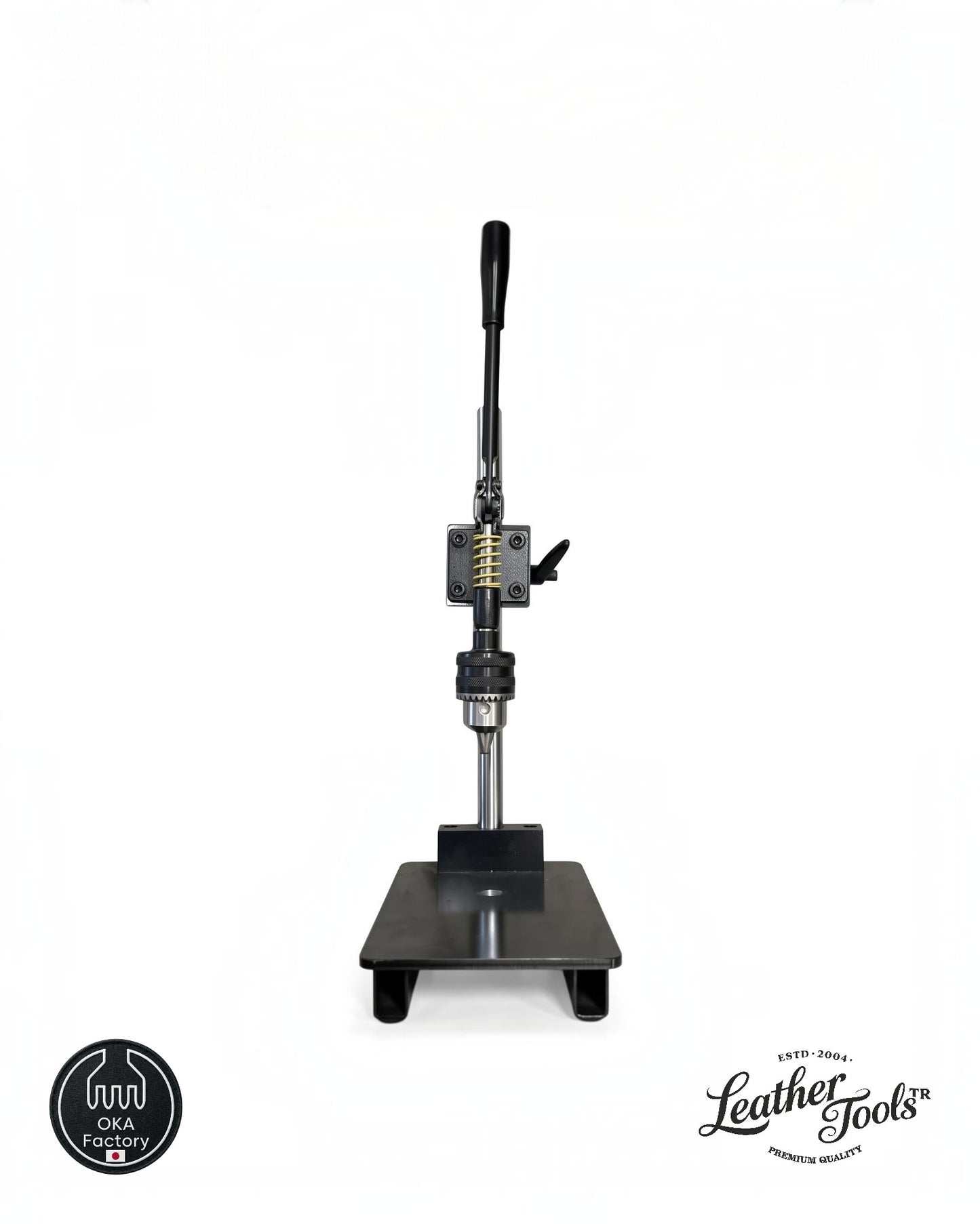 OKA Factory Multi Hand Press dikey profil ve geniş çalışma tablası görünümü