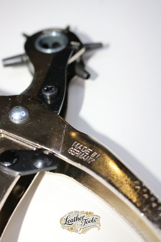 Çarklı Zımba – Ayarlanabilir delik aralığı ile deri işçiliği aracı