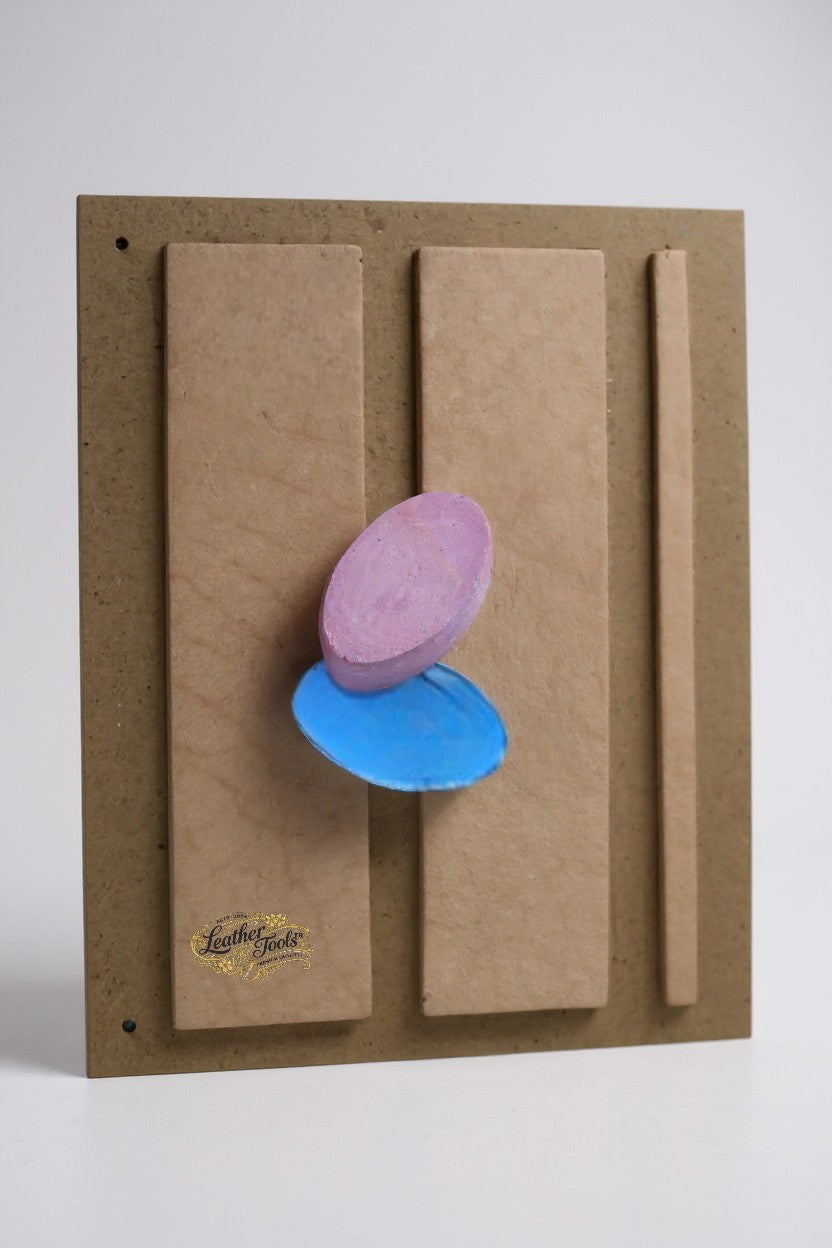 “Deri el aletleri bileme ve keskinleştirme seti – MDF masat ve zımpara macunları”