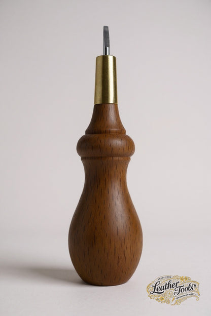 fransız uçlu deri biz french style leather awl
