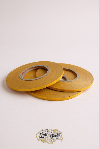 Deri için çift taraflı bant 3 mm ince ve hassas sabitleme