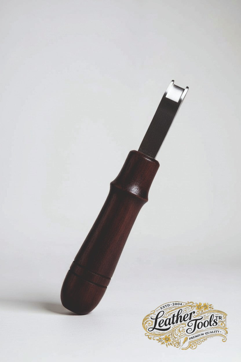 Deri kenarlarını inceltmek için kullanılan bıçak