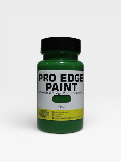 Açık yeşil deri kenar boyası 100 ml – dekoratif deri kenar işlemleri