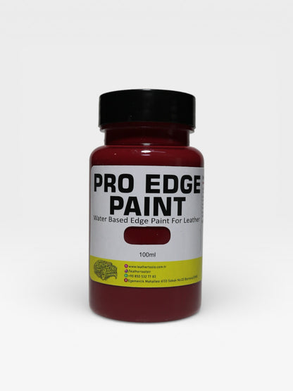 Bordo deri kenar boyası 100 ml – deri ürünlerde profesyonel görünüm
