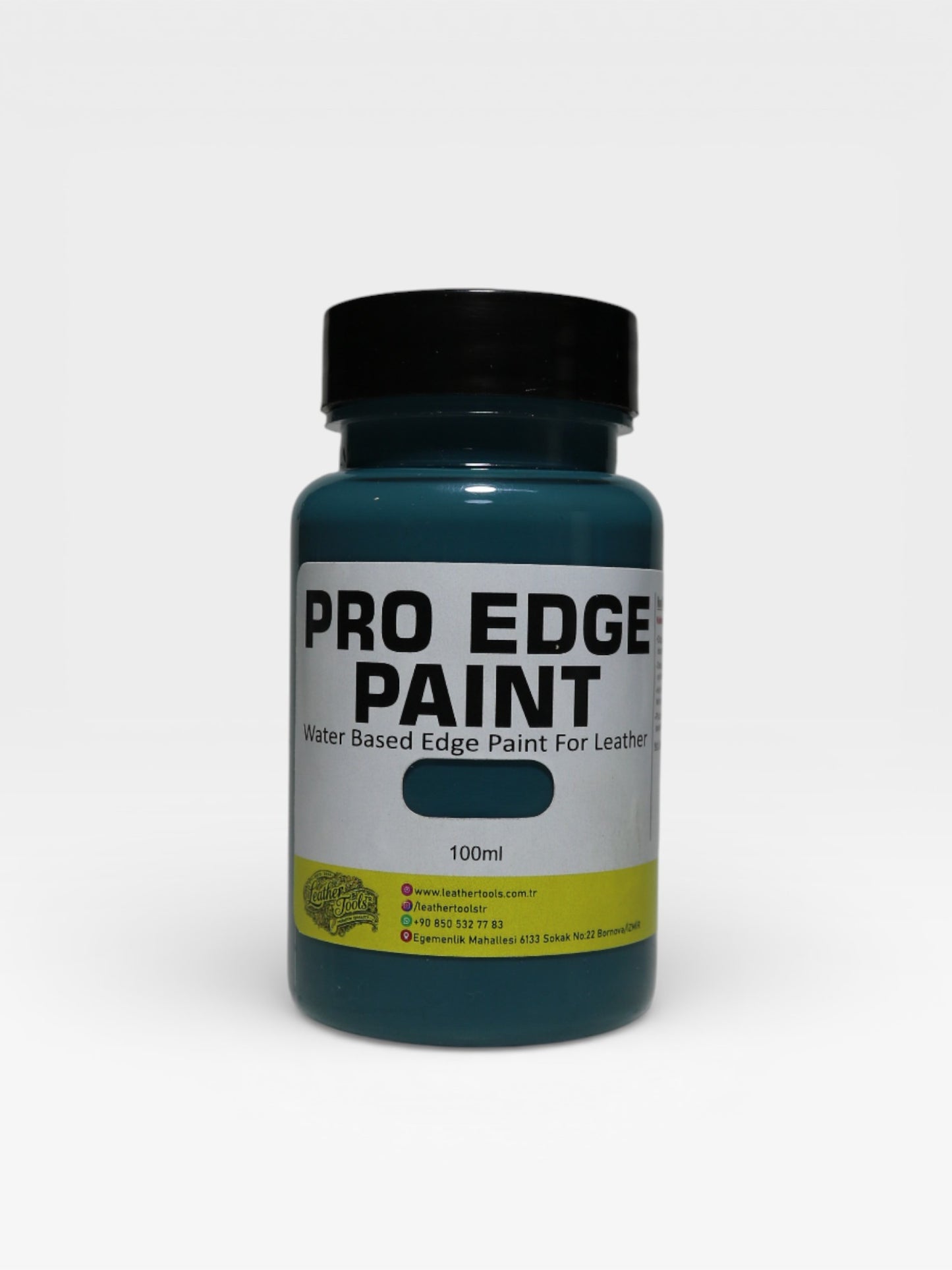Koyu yeşil deri kenar boyası 100 ml su bazlı – dayanıklı kenar boyama