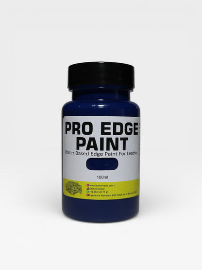 Lacivert deri kenar boyası 100 ml – cüzdan ve çanta kenar boyama