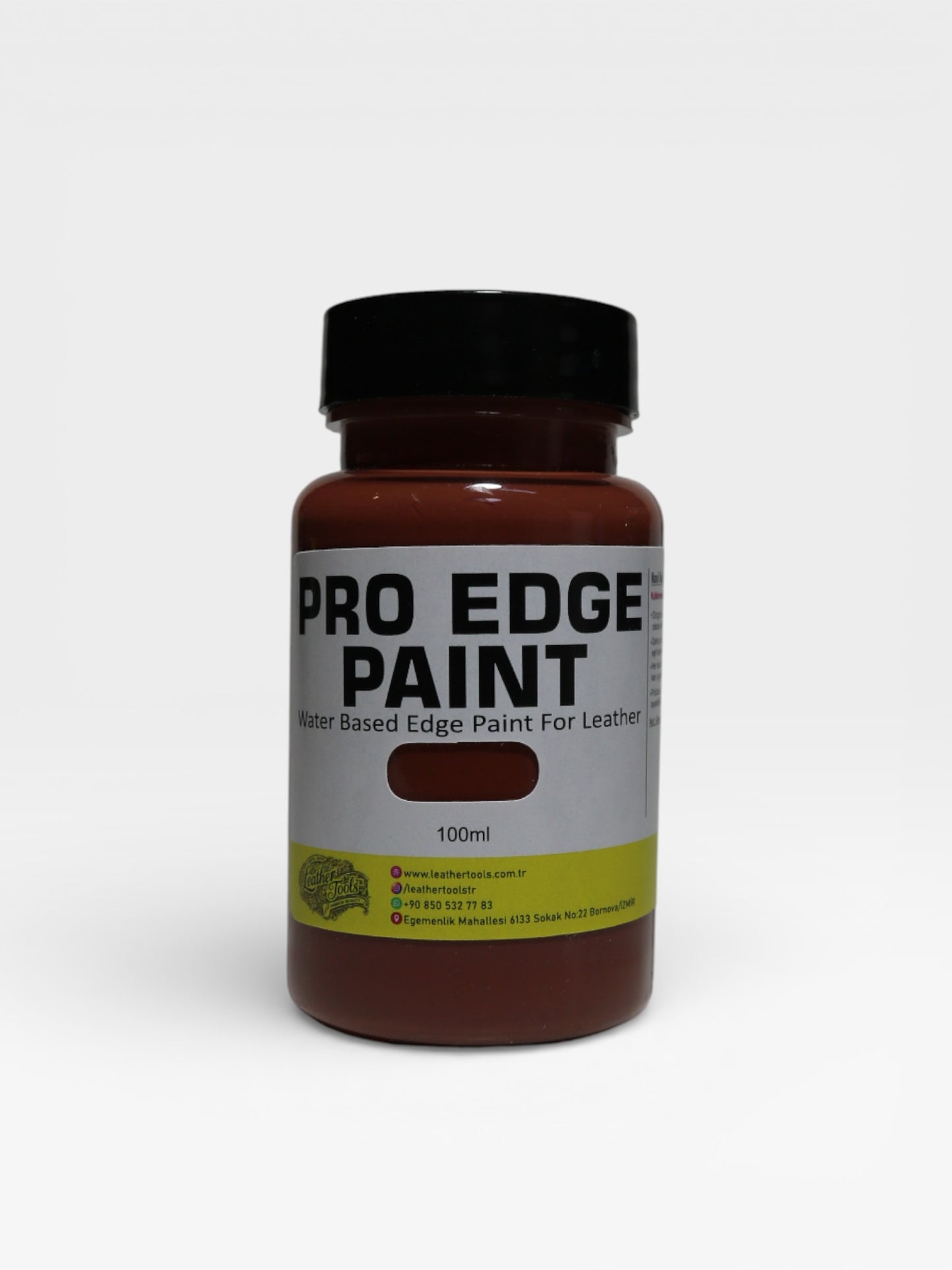 Taba renk deri kenar boyası 100 ml – doğal tonlu deri kenar bitişi