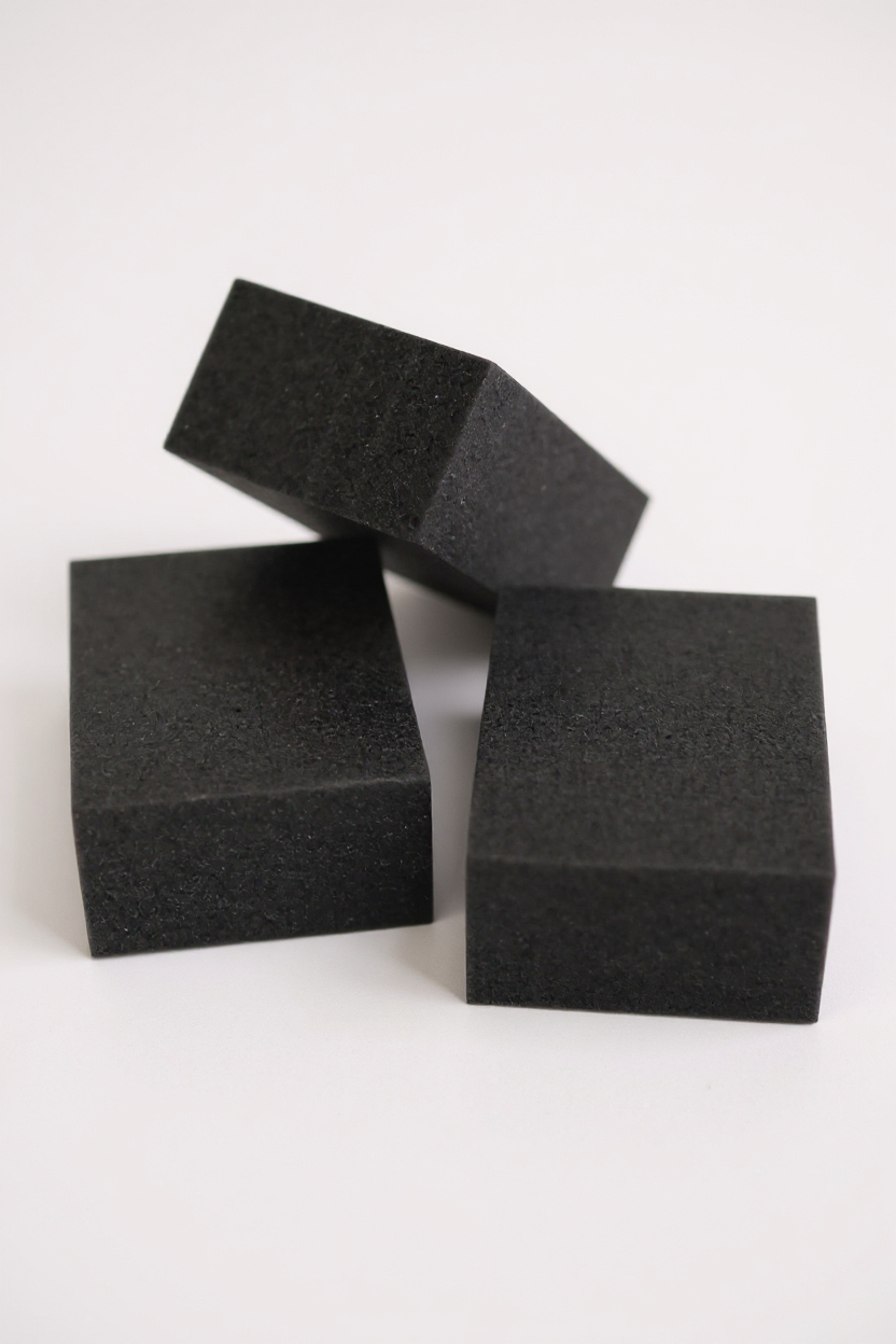 İz yapmayan sünger ile deri boyama ve krem uygulaması