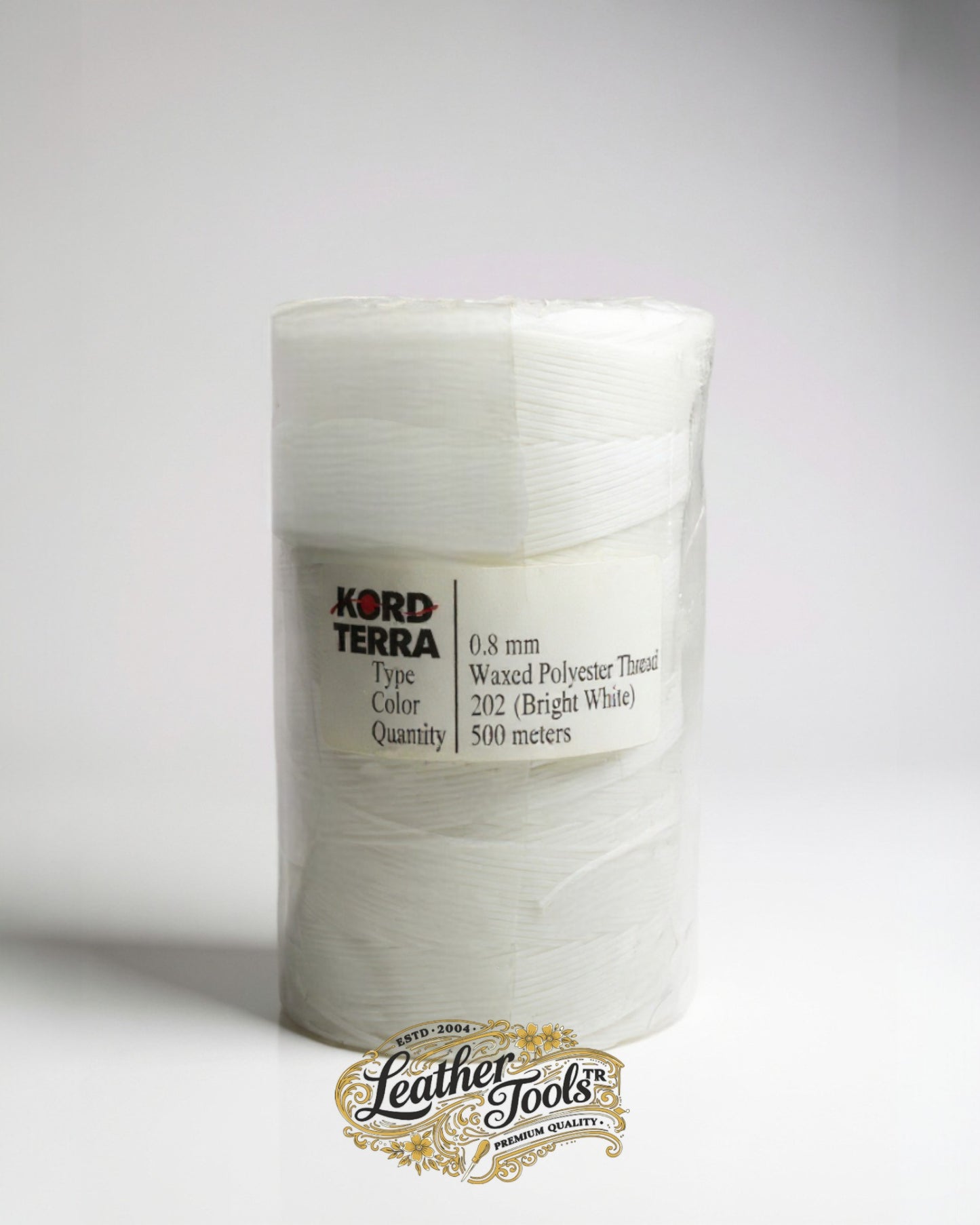 Mumlu Saraç İpi 0.8 mm – KORD Terra | Profesyonel Deri Dikiş İpi