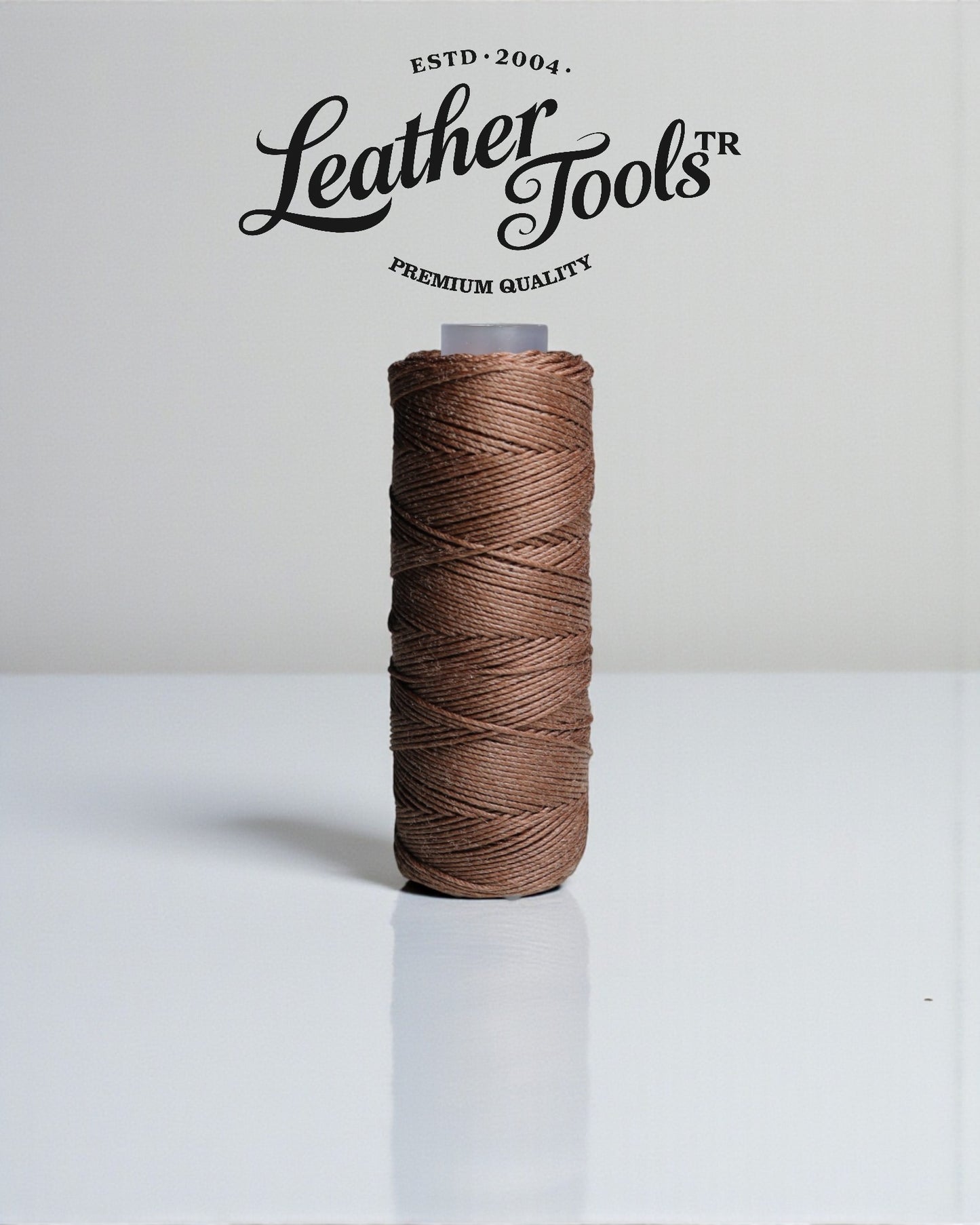 0.55 mm yuvarlak mumlu saraç ipi kahverengi – Fransız tarzı el dikişi