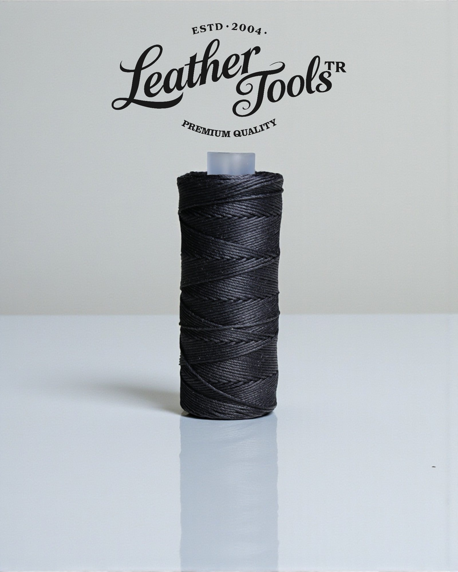 0.55 mm mumlu saraç ipi siyah – saat kordonu ve ince deri dikişi