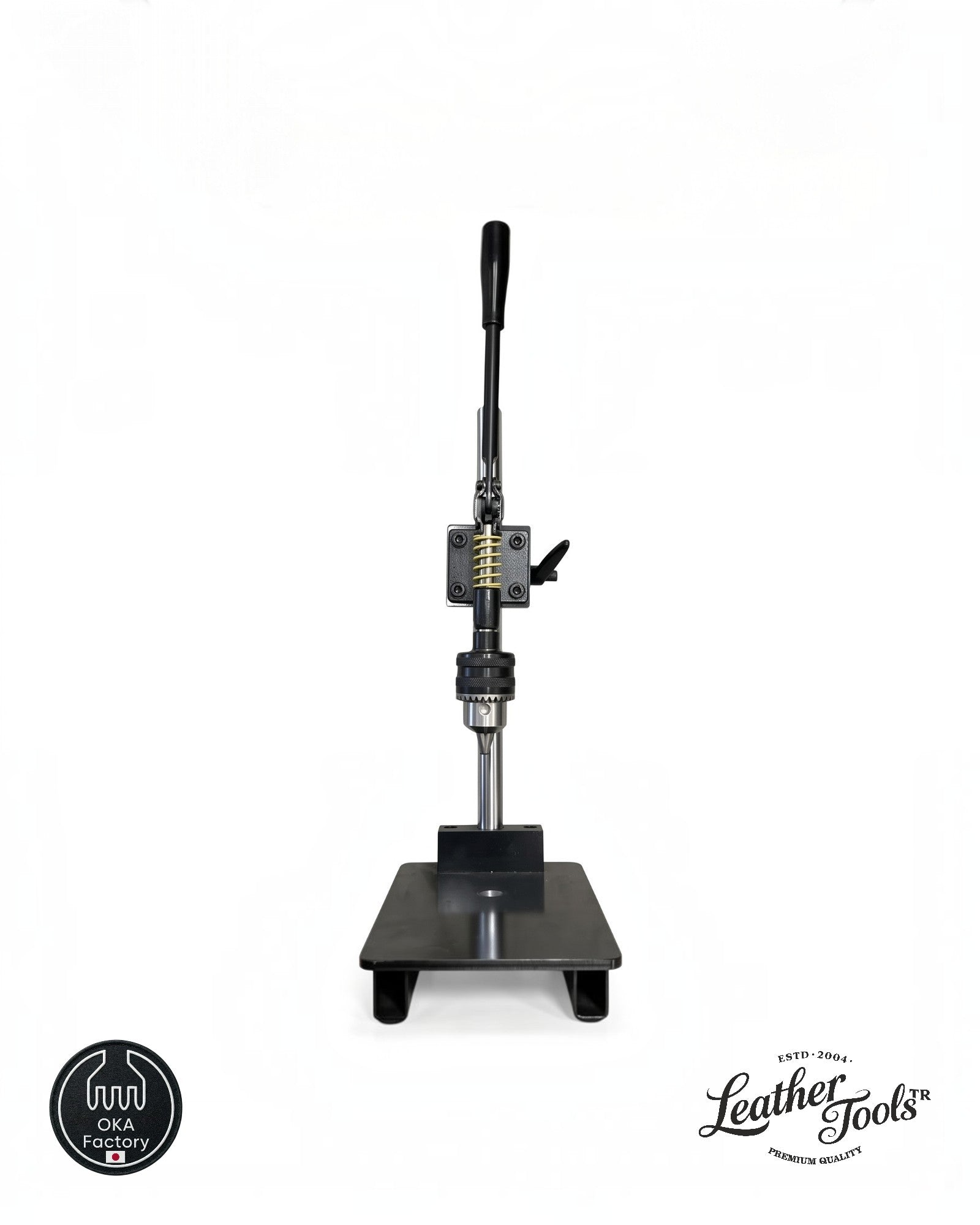 OKA Factory Multi Hand Press dikey profil ve geniş çalışma tablası görünümü