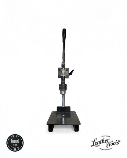 OKA Factory Multi Hand Press dikey profil ve geniş çalışma tablası görünümü